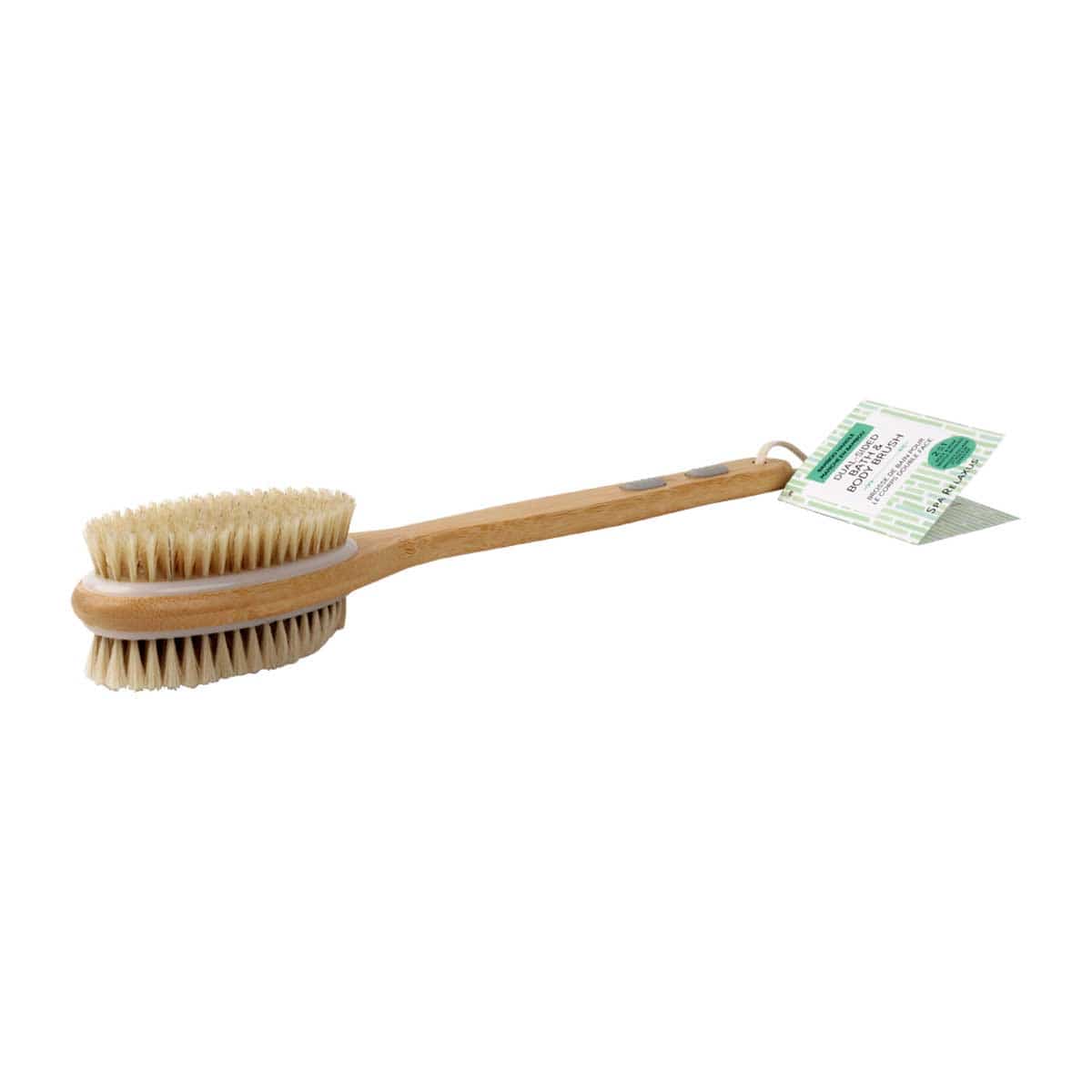 Dual Sided Ramie & Bamboo Back Scrubber