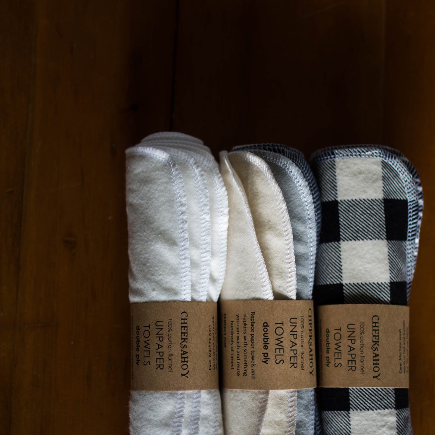 UnPaper Towel Rolled 5pk