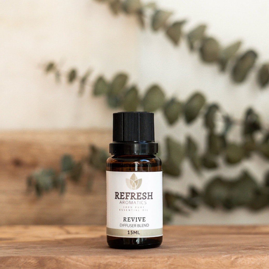 Refresh Aromatics - Diffuser Blend - Revive 15ml