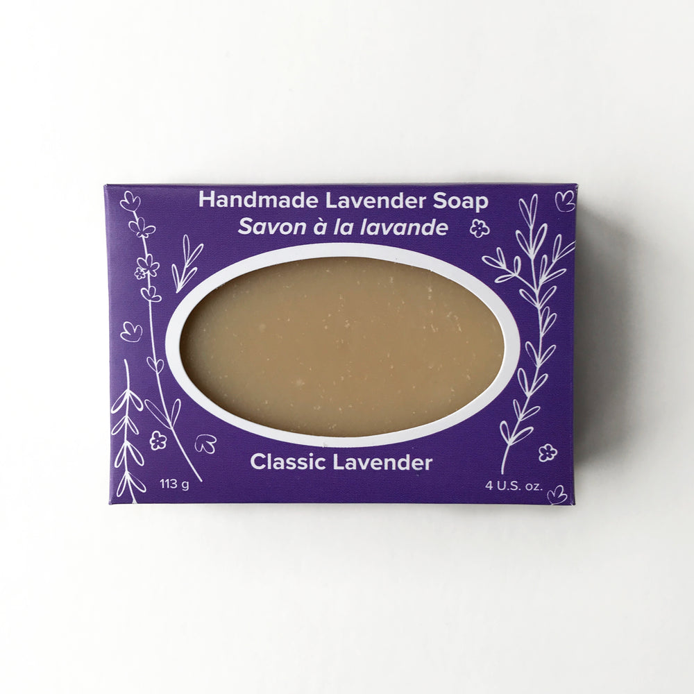Classic Lavender Soap (with Goat's Milk)