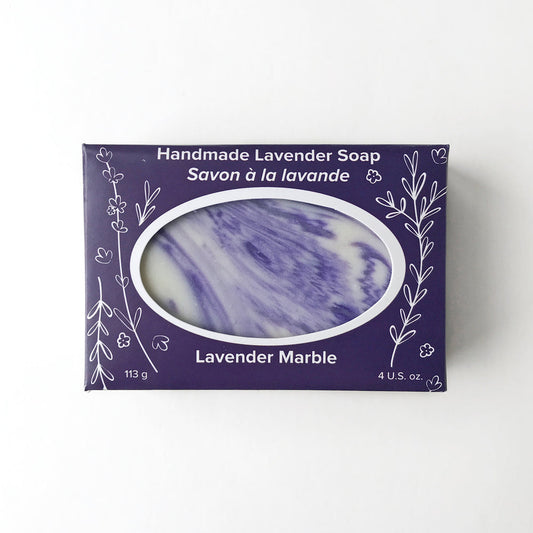 Lavender Marble Bar Soap