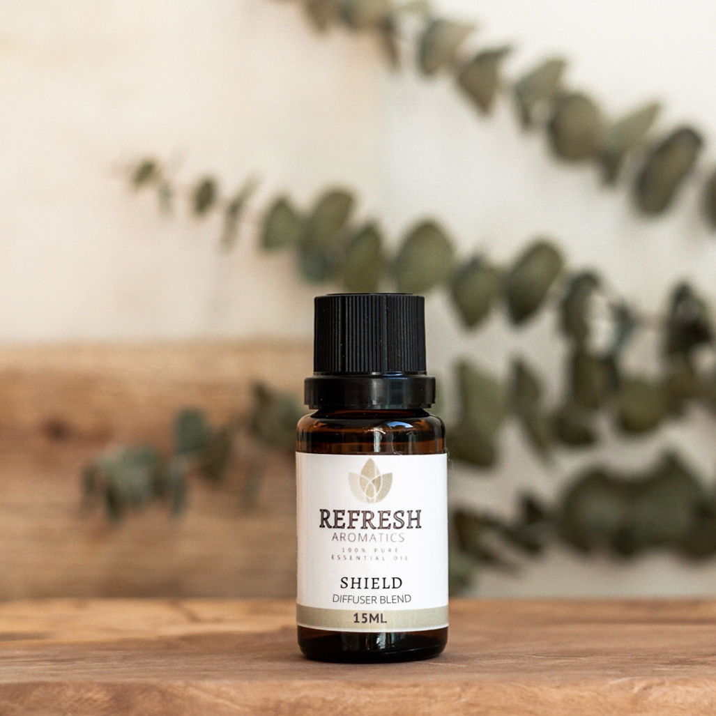 Refresh Aromatics - Diffuser Blend - Shield 15ml