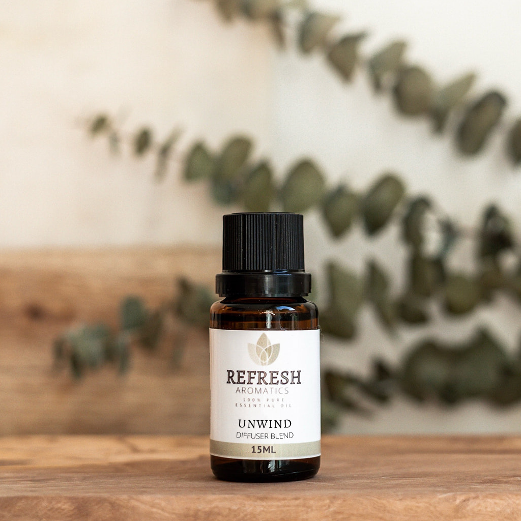 Refresh Aromatics - Diffuser Blend - Unwind 15ml