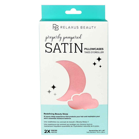 Satin Pillowcase 1pk (Pink)