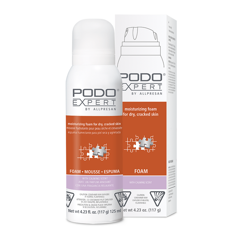 PODOEXPERT Foam Dry, Cracked Skin (Scented)