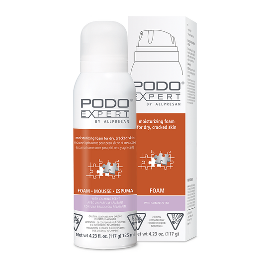 PODOEXPERT Foam Dry, Cracked Skin (Scented)